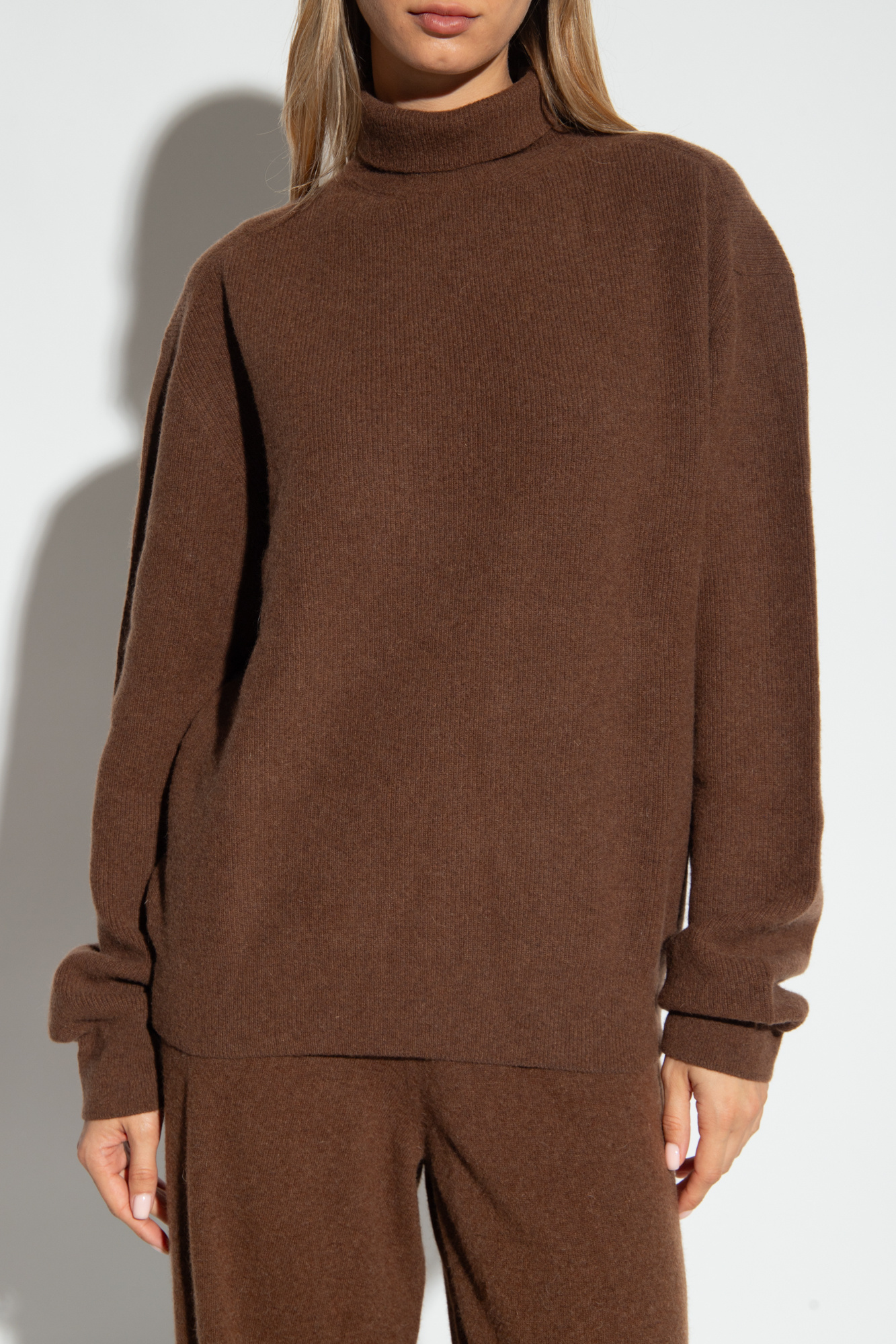 トップス lemaire wool pullover shirts LEMAIRE Textured Wool Sweater | Grey | FARFETCH